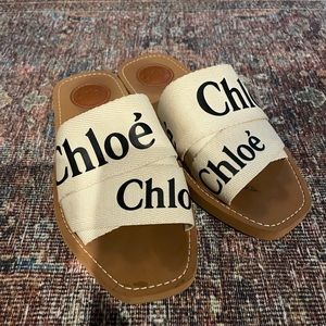 Chloe size 37 sandals . Worn 5 times max. Great condition. With the box.